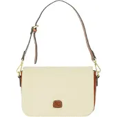 Bric's schoudertas Volterra Trama Messenger Bag Cappuccino beige