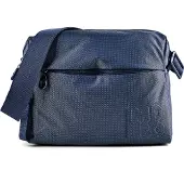 Mandarina Duck schoudertas MD20 Medium Zip Crossover Cosmic blauw