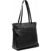 The Chesterfield Brand Mosel Shopper - met 14" laptopvak - met afneembare schouderriem - zwart
