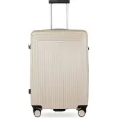 Bugatti Linea 4 wielen Trolley M 66 cm beige