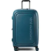 Mandarina Duck Logoduck + 4 wielen Trolley M 69 cm petrol