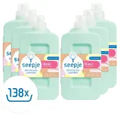 Seepje 6x Vloeibaar Wasmiddel Kleur Magische Magnolia 23 Wasbeurten 1 Liter