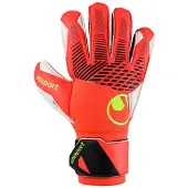 Uhlsport FM Soft Pro Keepershandschoenen Felrood Zwart Felgeel