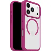 Otterbox React - MagSafe Hoesje - Geschikt voor iPhone 17 pro - Roze/Transparant