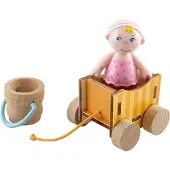 Sonstige Verlage Poppenhuispop Baby Nora 12 Cm Roze/bruin