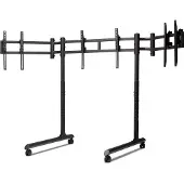 Next Level Racing - Triple Monitor Standaard 3x43” – Vrijstaand Rondbuis NLR-R011