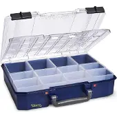 Raaco CarryLite 80 4x8-12 DLU Assortimentskoffer (l x b x h) 278 x 337 x 82 mm Aantal vakken: 12 Vaste onderverdeling Inhoud 1 stuk(s)