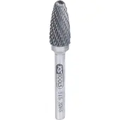 Ks Tools 515.3265 Freesstift Hardmetaal Lengte 70 mm Afmeting, Ø 6 mm Werklengte 40 mm Schachtdiameter 6.0 mm
