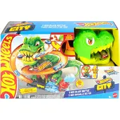 Hot Wheels T-Rex Vurig Gevecht - Loopingbaan