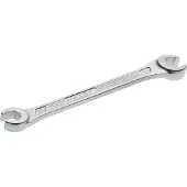 Hazet Dubbele ringsleutel · open 612-12X14 · Buiten-zeskant-profiel · SW 12 x 14 mm