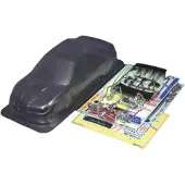 Tamiya 51289 1:10 Body Subaru Impreza WRC 2007 187 mm Ongeverfd, niet gesneden