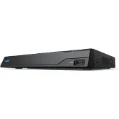 Reolink NVS16 - 16-kanaals PoE NVR voor 24/7 opname, ondersteuning tot 16 MP, 4TB HDD ingebouwd, tot 12TB opslagcapaciteit