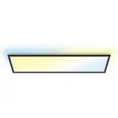Wiz WIZCONNECTED paneelverlichting, dimbare witte kleur, rechthoekig, zwart, 3400 lm