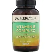 Dr. Mercola - Vitamin B Complex with Benfotiamine - 180 capsules