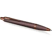 Parker Stylo bille IM Monochrome, encre bleue, finition bordeaux, pointe moyenne, coffret cadeau