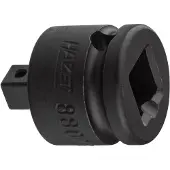Hazet 8807S 8807S Dopsleuteladapter 12.5 mm 1/2 inch Aandrijving 1/2 (12,5 mm), 1/4 (6,3 mm) 28 mm 1 stuk(s)