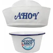 Cinereplicas Stranger Things Scoops Ahoy Ijscoupe Met Matrozenhoed