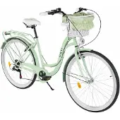 DaviBikes Emma – Stadsfiets – 28 inch – 7 versnellingen – Shimano – V-brake – Lage instap – Groen