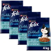 Felix Dubbel Zo Lekker - Zalm & Zeevis - 4 x 4kg