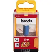 Kwb gleuffrees Ø12mm - schacht Ø8mm
