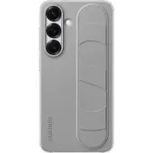Samsung S25 Standing Grip Back Cover Grijs