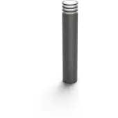 Philips Lucca sokkellamp White zwart laag