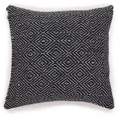 AW Gifts Klassieke kussenhoes - Maze Black - 40x40cm