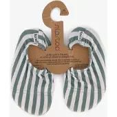 SLIPSTOP Greenbay Stripe kinder schoenen groen wit maat 24/26