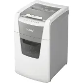 Leitz IQ Autofeed+ Office 150 Stille Papierversnipperaar P5 - Micro Snippers - Tot 150 Vel - 44L - Wit