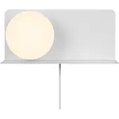 Nordlux Muurlamp met bol Lilibeth wit