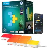 Govee - Smart Mini Panel Lights Extension 6-Pack – Breid je slimme lichtontwerp uit