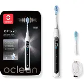 Oclean X Pro 20, Volwassen, Sonische tandenborstel, Wit, 84.000 bewegingen per minuut, IPX7 waterdichtheid, Batterij