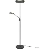 TRIO Grote led leeslamp Franklin Antraciet