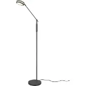 TRIO Led leeslamp Franklin Antraciet
