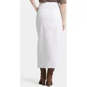 Nydj Hoge Taille Lange Rok Met Centrumsplit