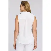 Nydj Gabrielle Mouwloze Linnen Blouse
