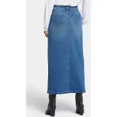 Nydj Hoge Taille Lange Rok Met Midden Voor Splitsing