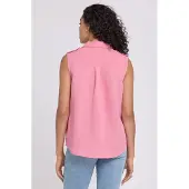 Nydj Gabrielle Mouwloze Linnen Blouse