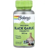 Solaray Zwarte Knoflookbol 500 Mg 50 Eenheden
