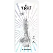 ToyJoy Clear Dildo with Balls 6 inch