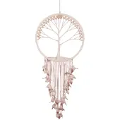 Ruben Robijn Dromenvanger Tree of life 50cm beige kralen
