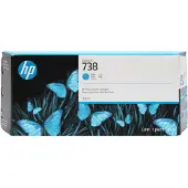 HP Inktcartridge 738 (676M6A) Cyaan Hoge capaciteit