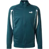 Puma Sportsweatvest smaragd / wit