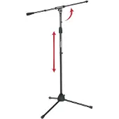 Gator GFW-MIC-2010, Microfoonstandaards, Zwart