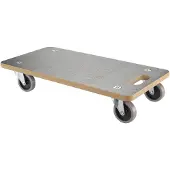 BS Rollen Transportroller | wiel-d. 100 mm 500 kg | L600 mm B350 mm | kunststof met antisliplaag | 1 stuk - A.-ROLLER.300 A.-ROLLER.300