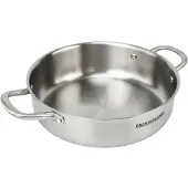 Fackelmann Sautoir 28 cm in 18/10 roestvrij staal Triply Vita3