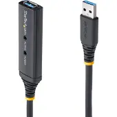 StarTech.com USB 3.0 actieve verlengkabel van 5 m - STARTECH - Inclusief voedingsadapter - Zwart
