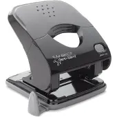 Rapesco Germ-Savvy 2 Gaten Perforator Kunststof 40 Vellen X5-40ps Zwart