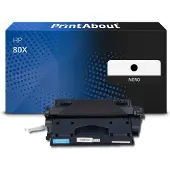 PrintAbout Huismerk HP 80X (CF280X) Toner Zwart Hoge capaciteit