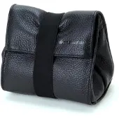 Artisan&artist Artisan & Artist ACAM 77 soft leather pouch black